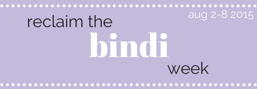 reclaimthebindi:  Reclaim the Bindi Week is BACK and I hope everyone is ready to post until #bindi is flooded with South Asian pride!  If you are new to #reclaimthebindi, this is a campaign to help anyone with South Asian heritage reclaim our culture