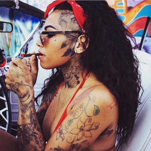 blackgirlsinked: @lecherryyy #wcw