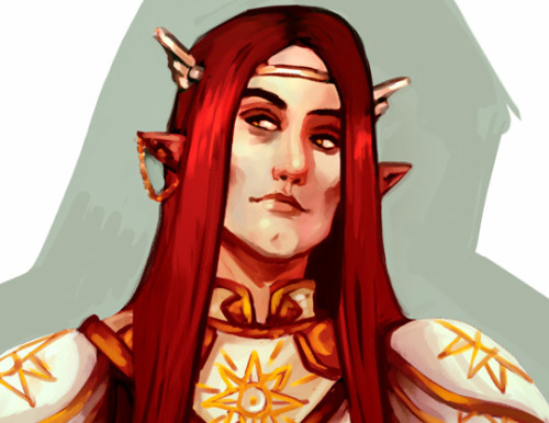 nisiedrawsstuff: Maedhros the Tall, the Well-shaped onea commission by the wonderful baradduh, and d