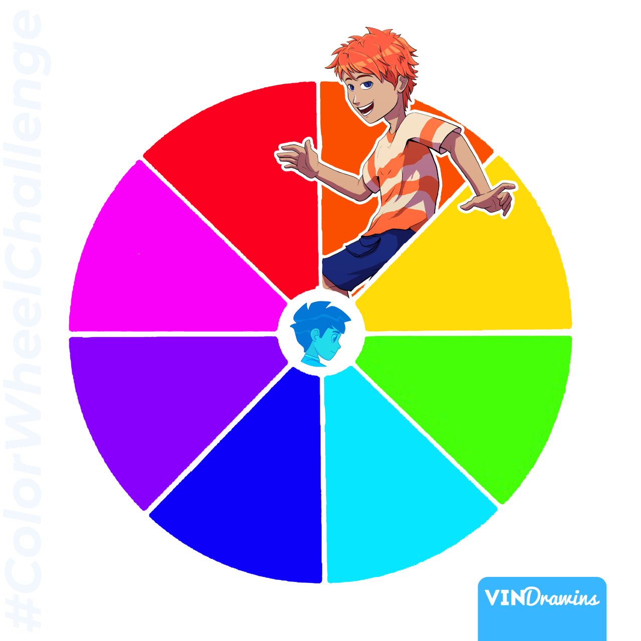 Color wheel challenge  MBTI  I already have the characters lol  or  almost I wanna try it with Anime  You can suggest some   Instagram
