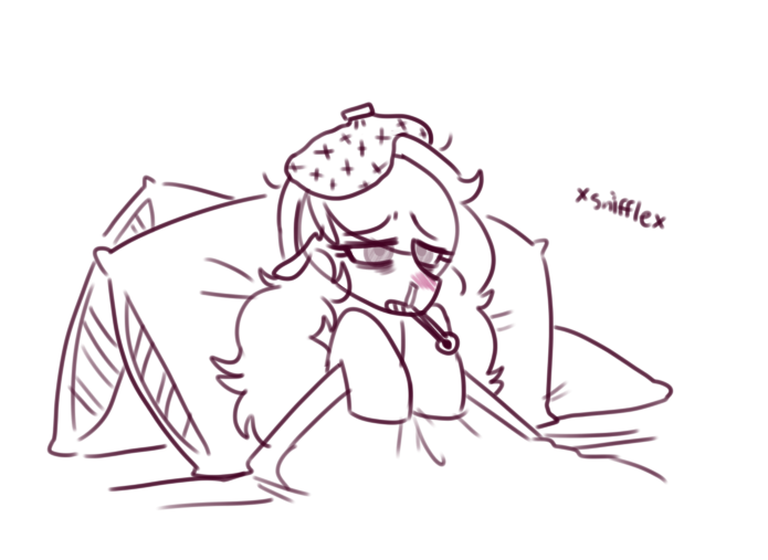 red-x-bacon:doodles of sew i did in my discord uvu~~