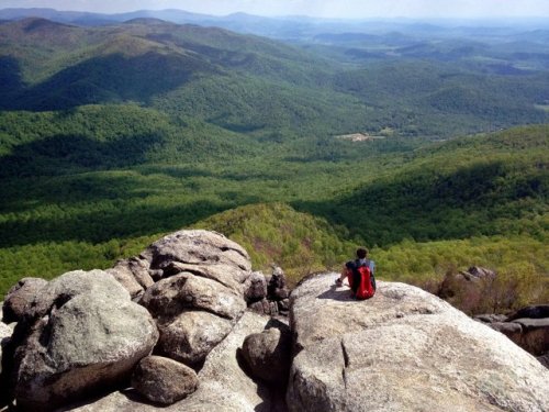 The hike/climb/scramble to the top of Old Rag Mountain in Shenandoah National Park is worth the effo