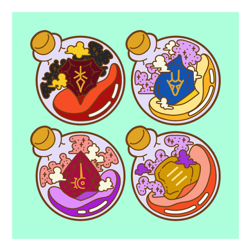 Soul Crystal Potion pins are almost funded on Kickstarter! Get yours here:http://kck.st/2Wawjic