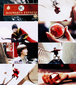 asheathes:  Harry Potter and the Philosopher’s Stone + red 