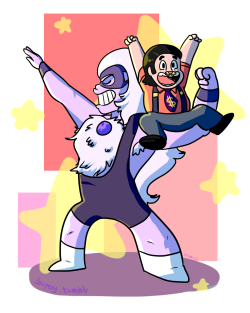 soupery:  wrestling buddies!! 