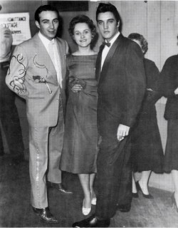 candidelvis:  Elvis with Faron Young and