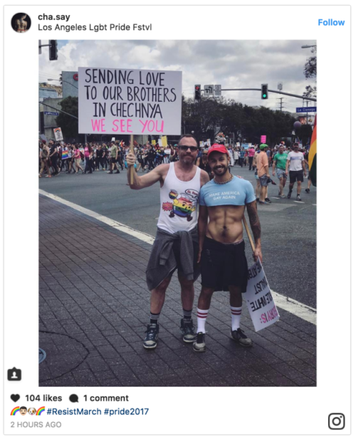gaywrites:Scenes from the Equality March in D.C. and the Resist March in L.A. yesterday. (via the Hu