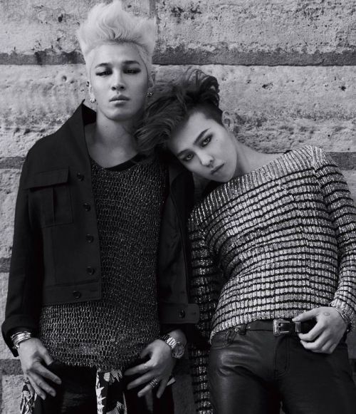 kmagazinelovers: Big Bang G-Dragon and Tae Yang - Harper’s Bazaar Magazine March Issue ‘