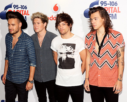 harrystylesdaily:   One Direction attending Capital Summertime Ball - 6/6  