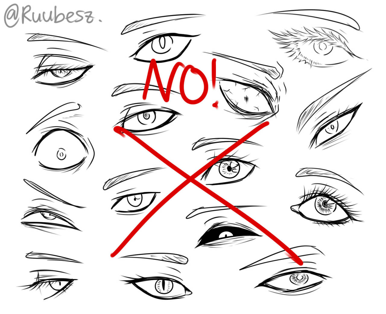 Male eyes shapes  Anime Amino