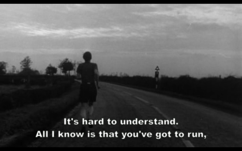 natasottosaturno:  masasenicic:  The beginning of The Loneliness of the Long Distance Runner / Tony Richardson (1962)  Precisamente, oggi.