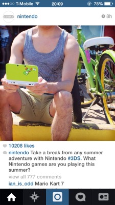straightandgaymers:  leftovers-of-a-genius:  So nintendo posted this and I just  Yeah.  More hot gamers at straightandgaymers.