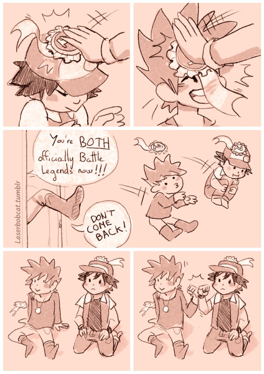 laserbobcat:  red-sterling:  red-sterling:  when Red and Green were called “battle legends” when SuMo dropped my immediate reaction was that maybe Green finally won against Red, and Red was proud of his boyfriend and then for a bit Green had the