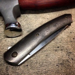 ansoknives:  Bronze x Patina #bronze #patina