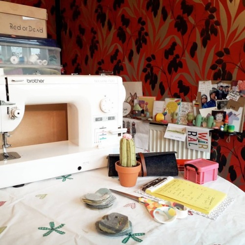 ***Day 16- of @joannehawker #marchmeetthemaker Workspace ***As I mentioned last week I’m ver