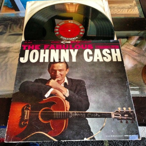 thecoalcreekboys:  JOHNNY CASH ‘The Fabulous’  Columbia Records,  Stereo HF CS-8122 The original, 1959, Columbia 6 eye deep groove debut.  XSM-444O8 -1AA. deep Groove. #johnnhcash#nowspinning #vinylcollectionpost #vinylcollection #records #albums