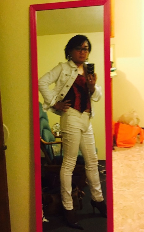 chloetransissy: From when I as “just” a crossdresser. It wasn’t long after this I sucked my first co