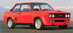 carsthatnevermadeit:  Fiat 131 Abarth Stradale,