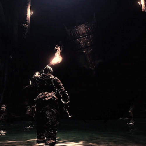 thisblogisfortherats: concepthuman: Darks Souls is a series about fighting progressively bigger skel