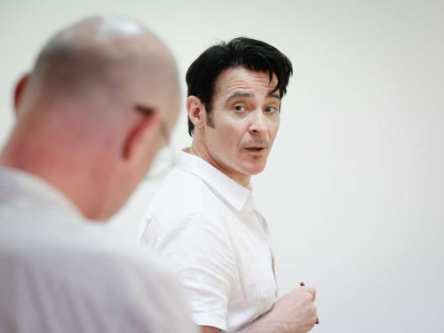 More Exclusive Pictures Of Goran From The Rehearsal Of "Ekvinocijo"