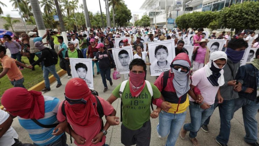 journolist:  #Missing43 The Mexico Missing Student Protests Thousands protest in