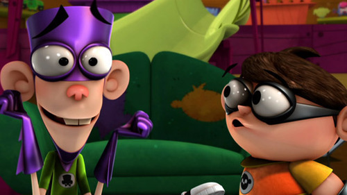 Fanboy and Chum Chum, A network pose for Eric Robles's Fanb…