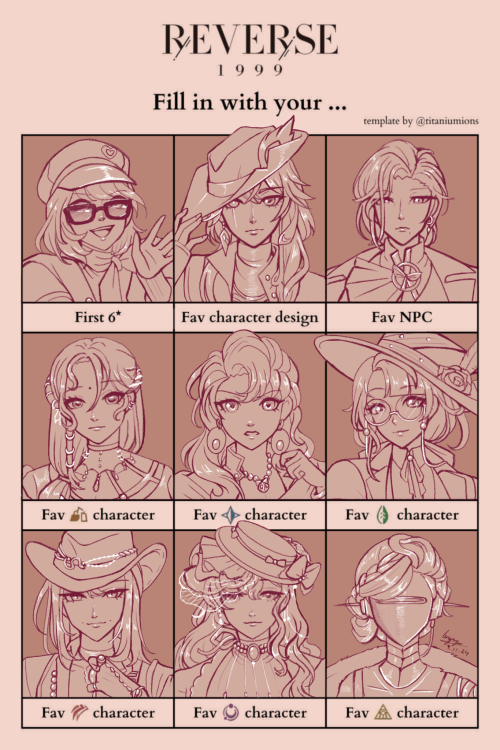 Late To The Party But I Finally Got Around To Doing The Template By @titaniumions ! Take A Guess At My