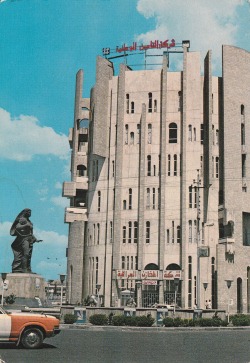 architectureofdoom:  National Insurance Company, Mosul, Iraq, Rifat Chadirji, 1966-69 