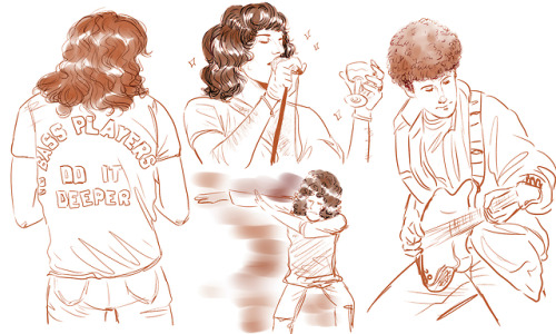 supernovajazzy-art: Some Queen doodles I requested from my followers on insta Insta || Youtube || 