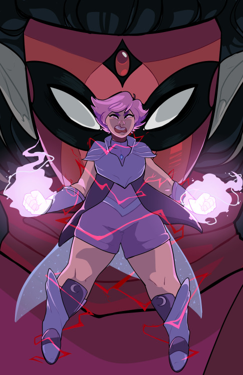 spiralsilhouettes:  Tommorow is the new season of Spop. My body isn’t ready. Glimmer has been my favorite She-Ra character since season one, so I decided to draw one of my favorite scenes with her. I could watch her deck Shadow Weaver over and over