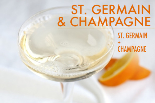 The elegant elderflower liqueur is back in style these days. Mix &frac12; oz. St. Germain with 4 oz.