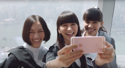 ! Perfume in Apple’s iPhone 6s ad!