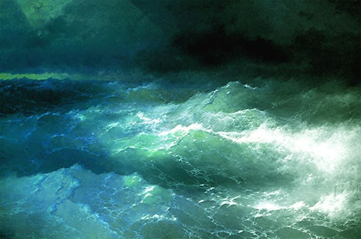 lusidar:  left: Andreas Nicolas Fischer 2012 right: Ivan Aivazovsky 1898 