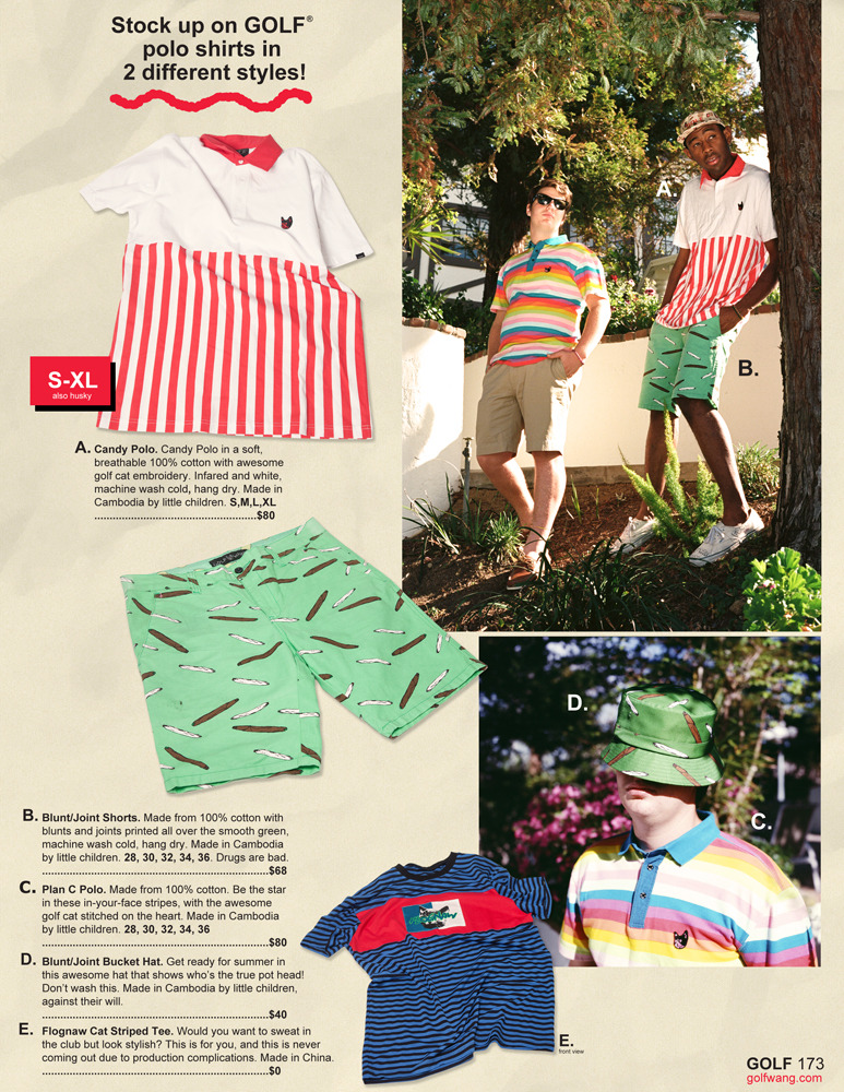 snuffed-0ut:  tyler-daily: GOLFWANG S/S 2014 / MARCH 8TH   Give me all of it  someone