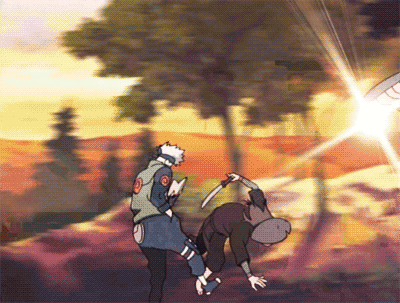 R★O★C★K★S     hah, I never noticed before but Kakashi had to save Sakura, as if even the opening titles were aware of how shitty Sakura was.