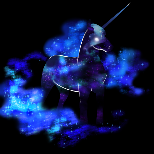 Unicorn Prompt 12: GalaxyOkay this turned out fucking AWESOME