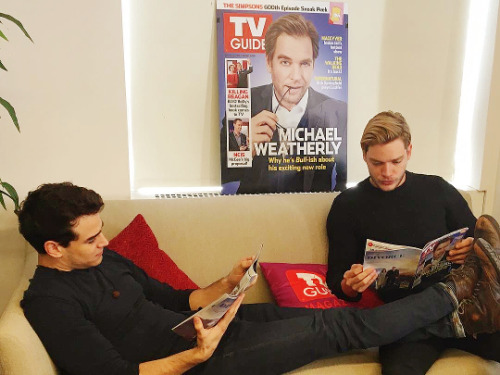 jimondaily:Alberto Rosende and Dominic Sherwood chat with TV Guide Magazine [x] [x] 