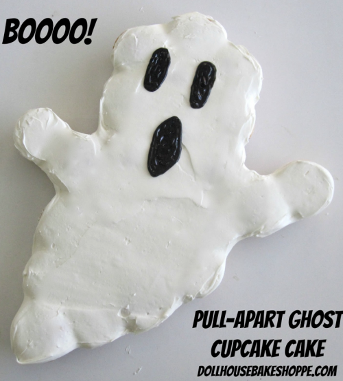 thecakebar:  Ghost Pull Apart Cupcakes Tutorial