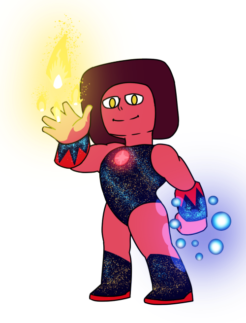 zer0fox-given:Another one of my OCs and one of my personal favorites, Star Ruby!