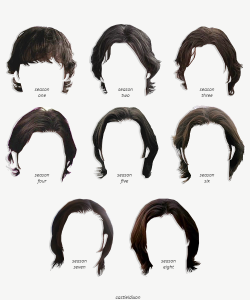           Sam Winchester's hair: Seasons 1-8              