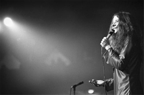 Janis at the Royal Albert Hall in 1969, photos by Ethan Russell.