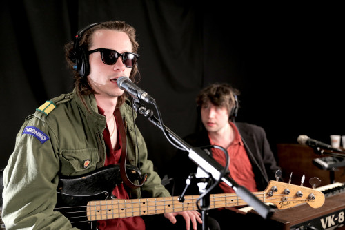 orange450046:Palma Violets - Live in Studio A, 5.18.2015 (Photo by Nick D'Agostino)