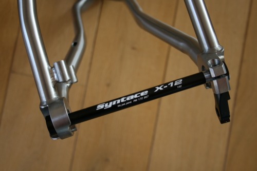 wittson: WITTSON Bestia with SYNTACE X-12 thru axle dropouts ready!