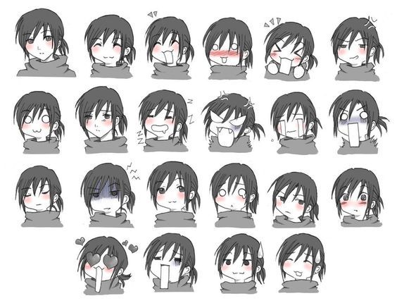 Chibi Face Expressions