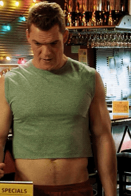 indiguus:  and i blame @tari-aldarion for this.  i watch for the plot.    alan ritchson