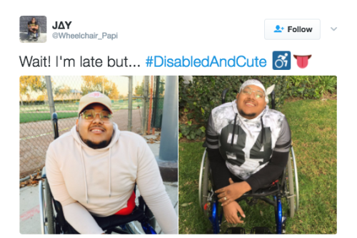 refinery29:#DisabledAndCute is the best thing on Twitter this week (and there’s been a LOT of stiff 