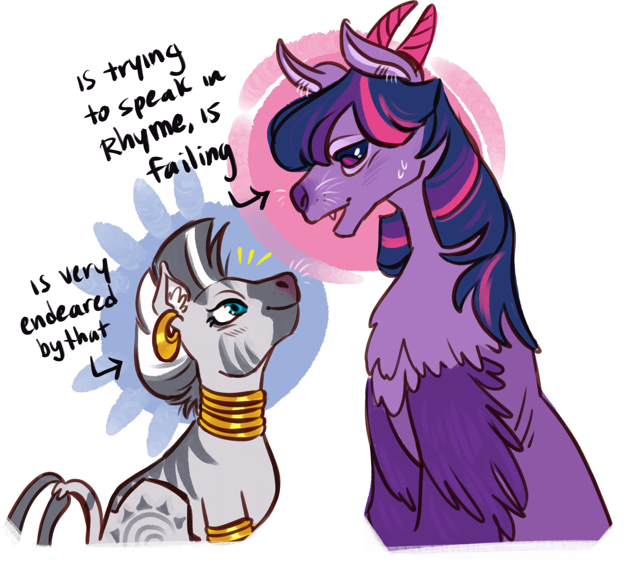 Big Mac Mlp Porn Zecora - record scratch* â€” I can imagine the first meeting with Zecora would...