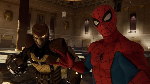 moonknights:I TOOK A SELFIE WITH EVERY BOSS IN SPIDER-MAN