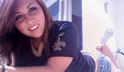 sportsladies:  New Orleans Saints hottie