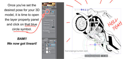 foervraengd: A quick guide in how to turn 3D objects into linearts in CLIP EX.EDIT: FUCK I FORGOT AN